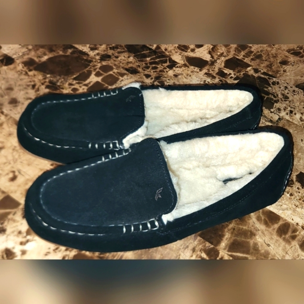 UGG KOOLABURRA SLIPPERS WOMENS BLACK SIZE 7 EXCELLENT CONDITION